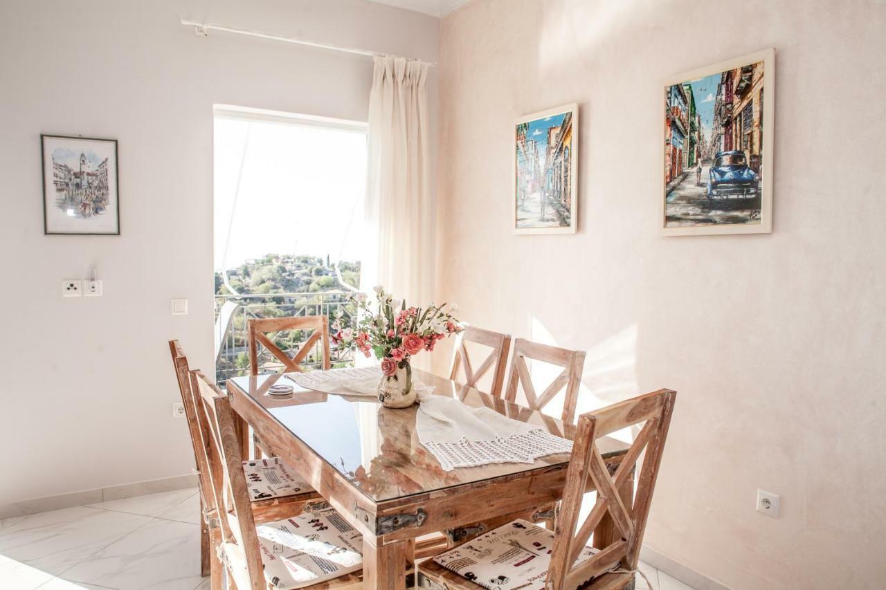 Plagia'S Sunset Apartments Exanthia Buitenkant foto