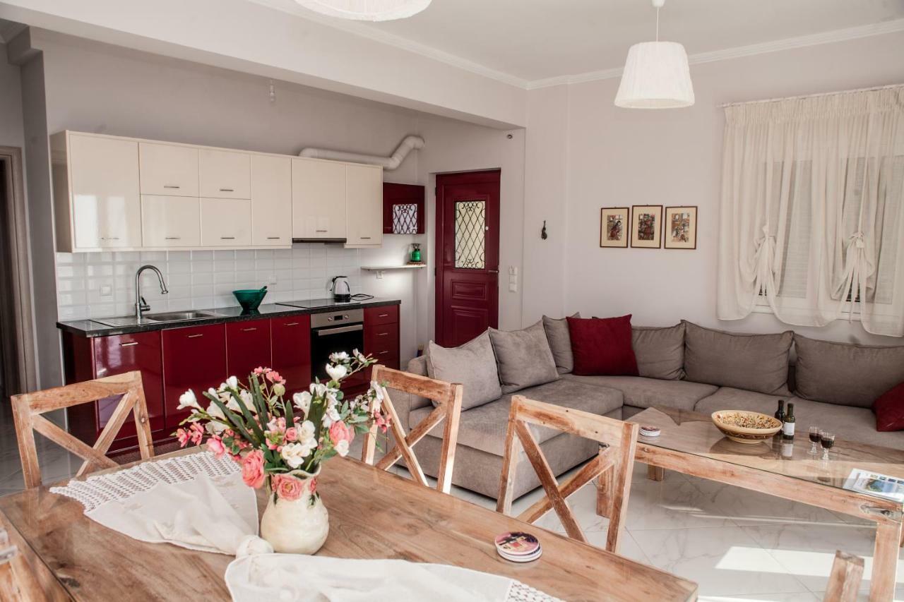 Plagia'S Sunset Apartments Exanthia Buitenkant foto