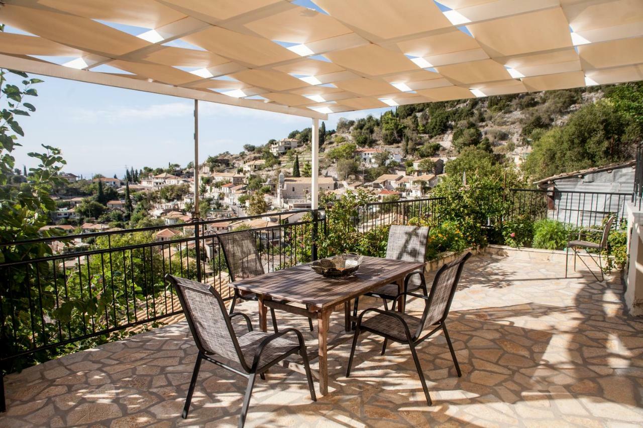 Plagia'S Sunset Apartments Exanthia Buitenkant foto